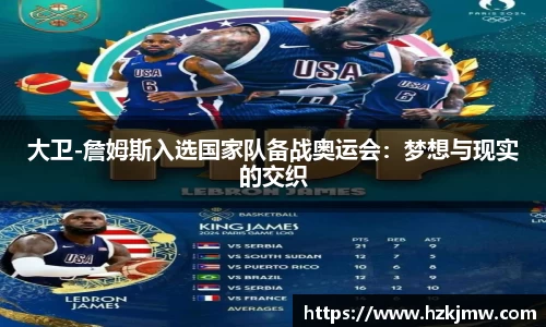 大卫-詹姆斯入选国家队备战奥运会：梦想与现实的交织